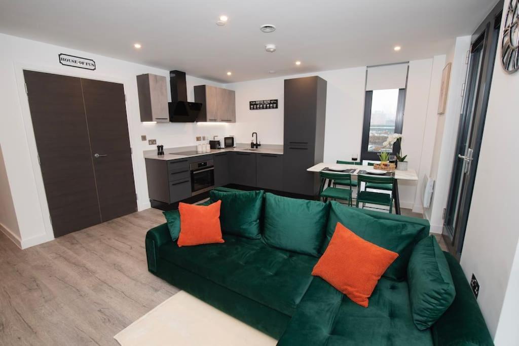 Ferienwohnung Deluxe 2 Bed York Flat With Gym Sleeps 6 Exterior foto